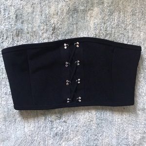 Black crop top from forever 21